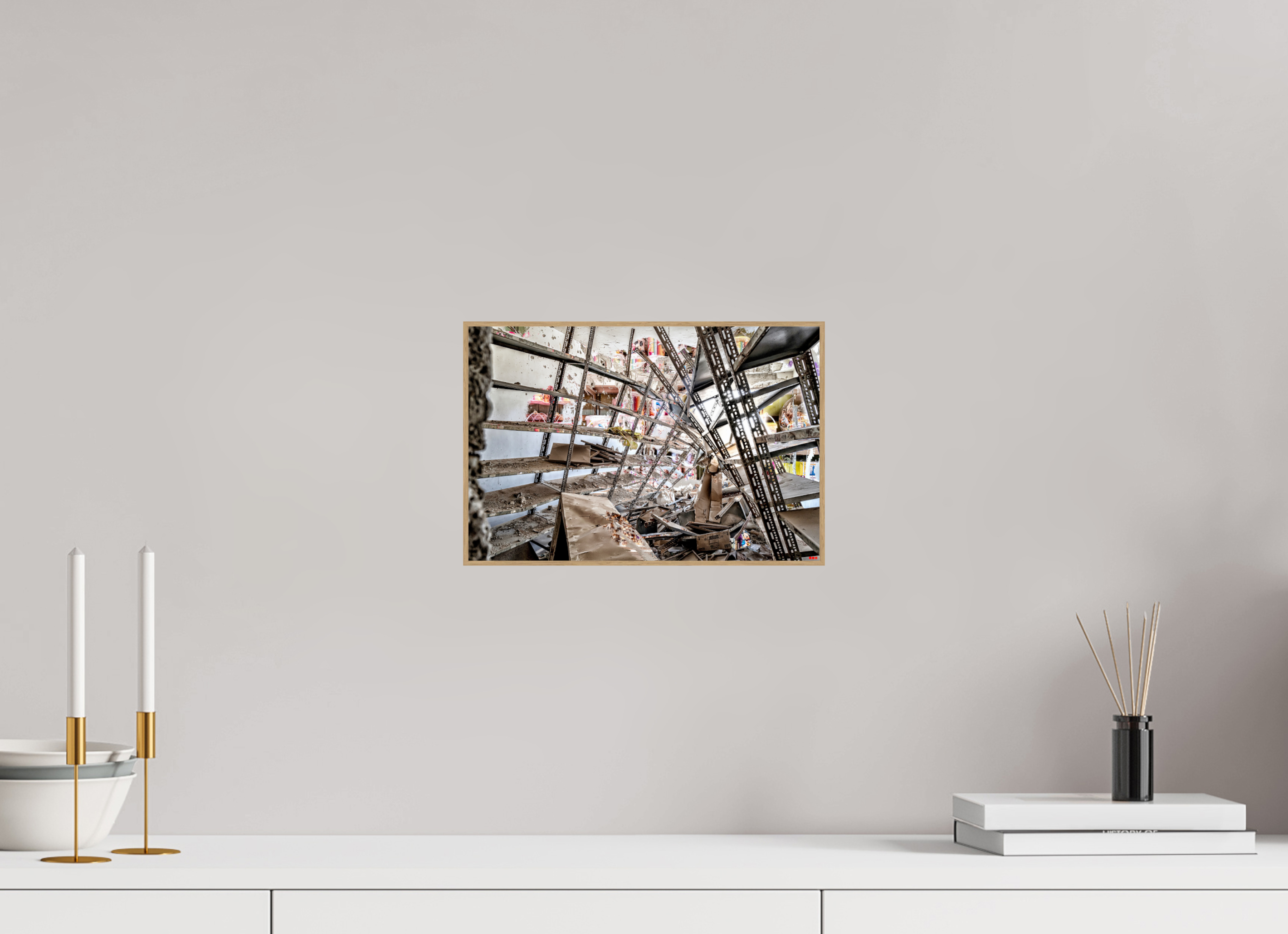 30 x 20 cm, Foto in ArtBox aus Massivholz Eiche natur RED³ SCSI Mahira I