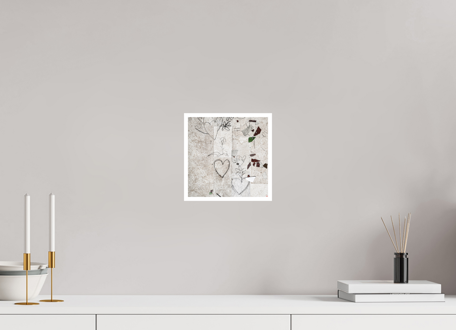 20 x 20 cm, Fine Art Print Hahnemühle William Turner RED³ PH Chandelier II