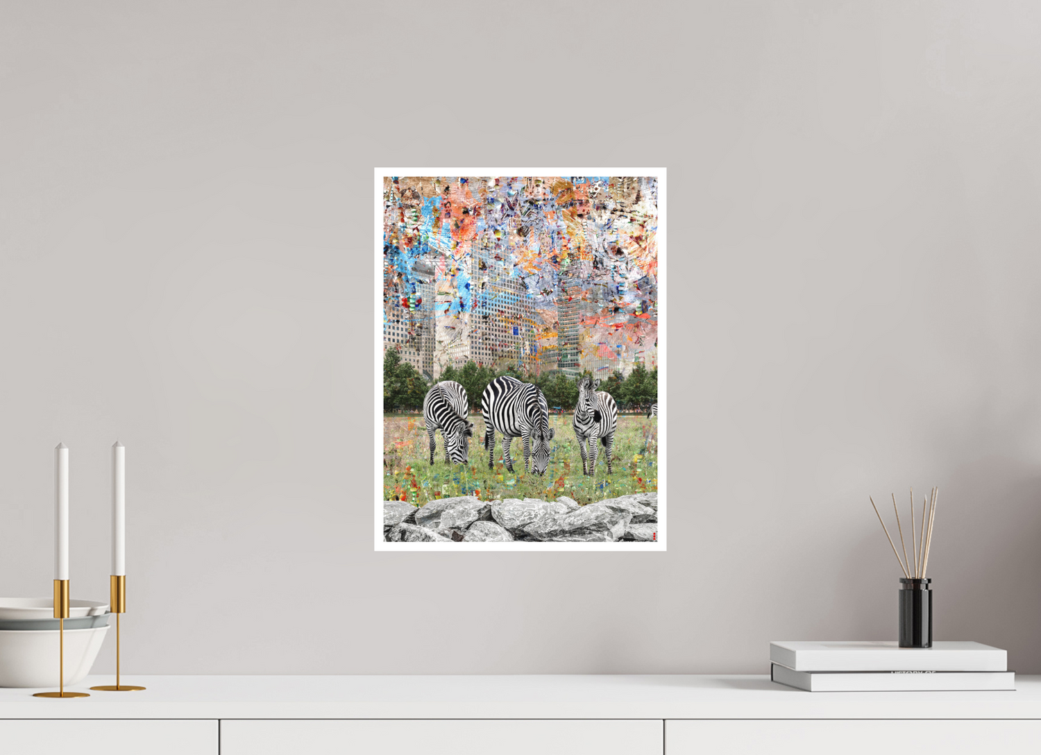 30 x 40 cm, Fine Art Print Hahnemühle William Turner RED³ WC Amaya III