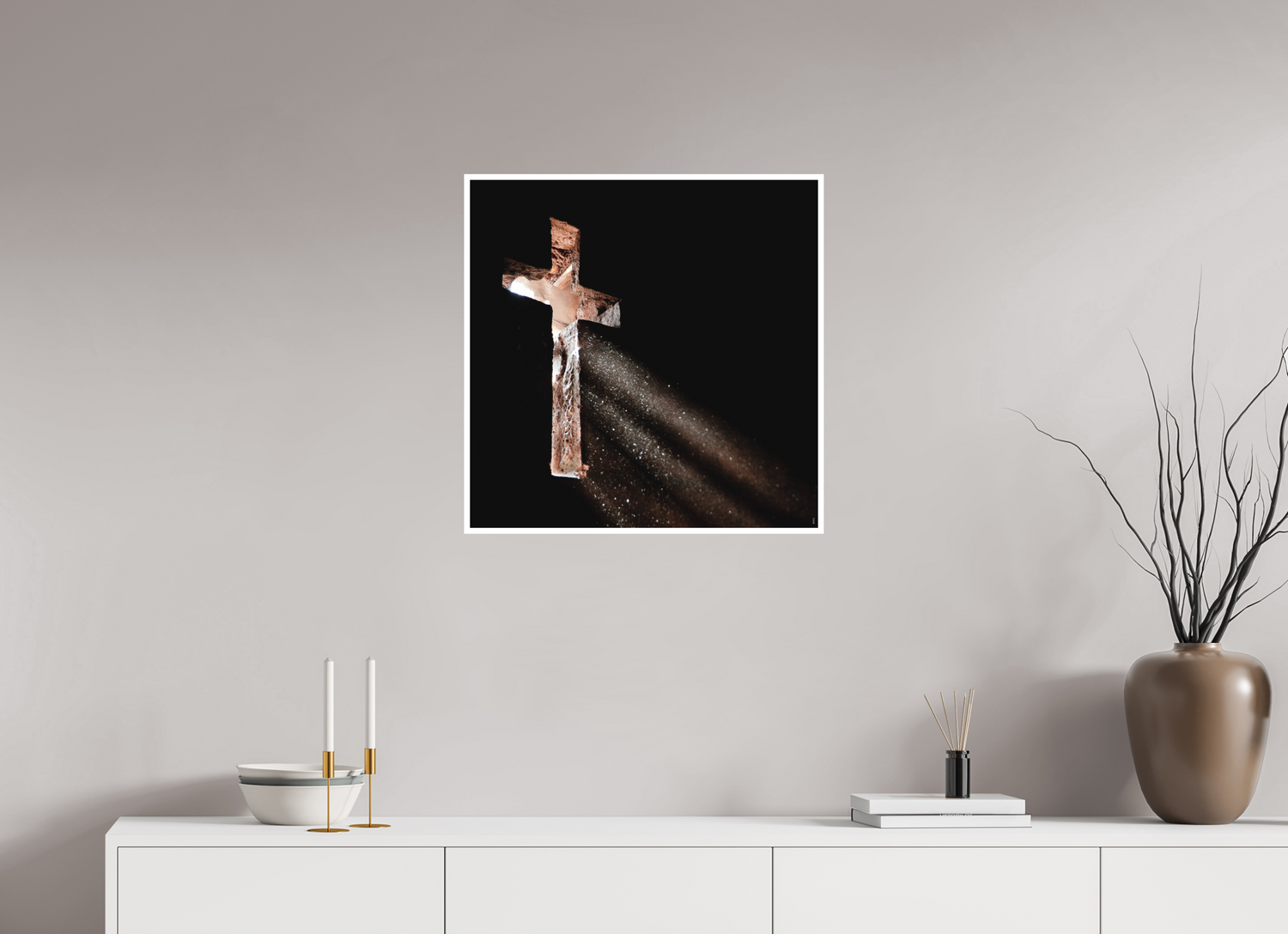 60 x 60 cm, Fine Art Print Hahnemühle William Turner RED³ PH Moyale II