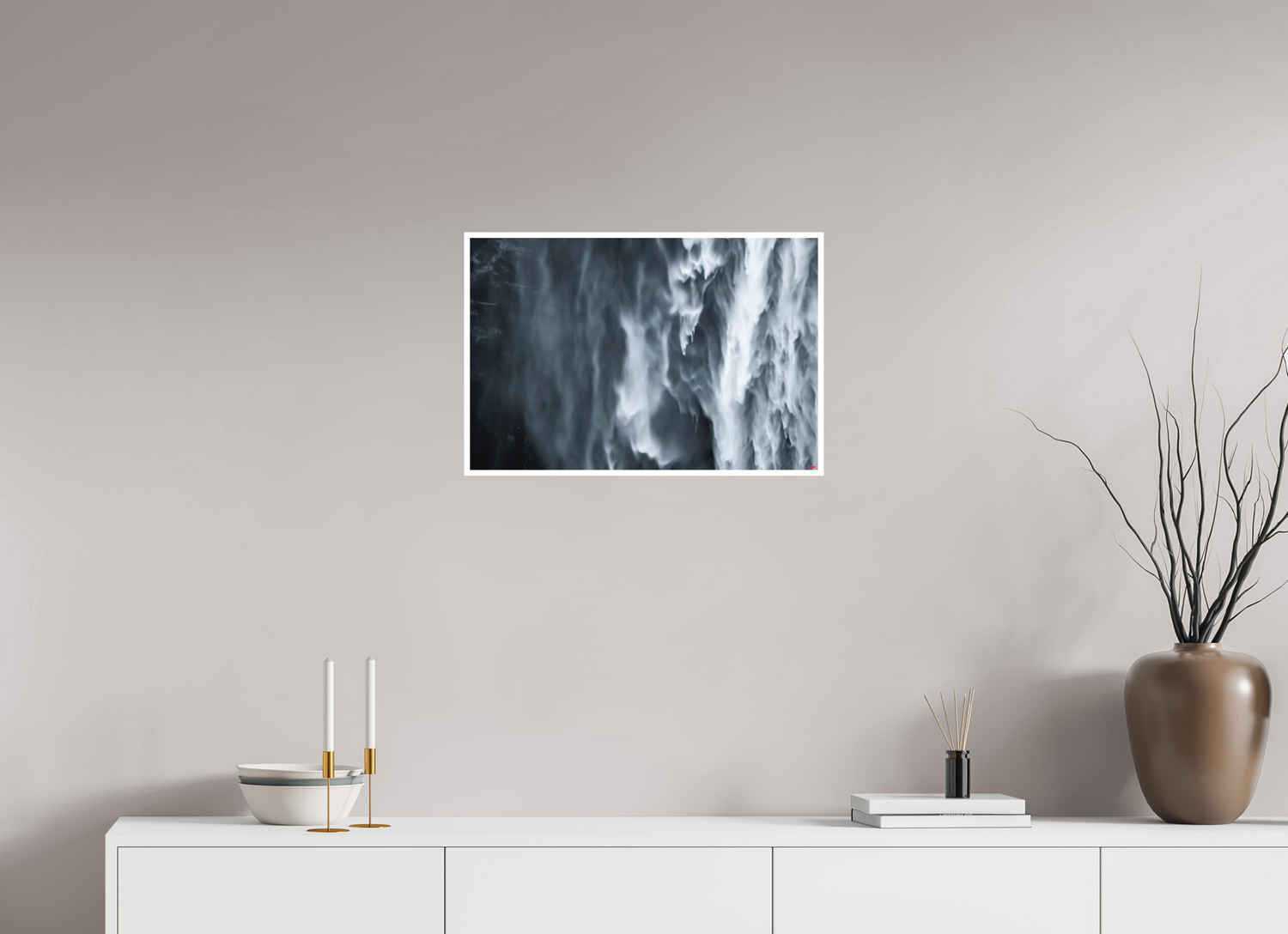 60 x 40 cm, Fine Art Print Hahnemühle William Turner RED³ PH Oats in the Water I