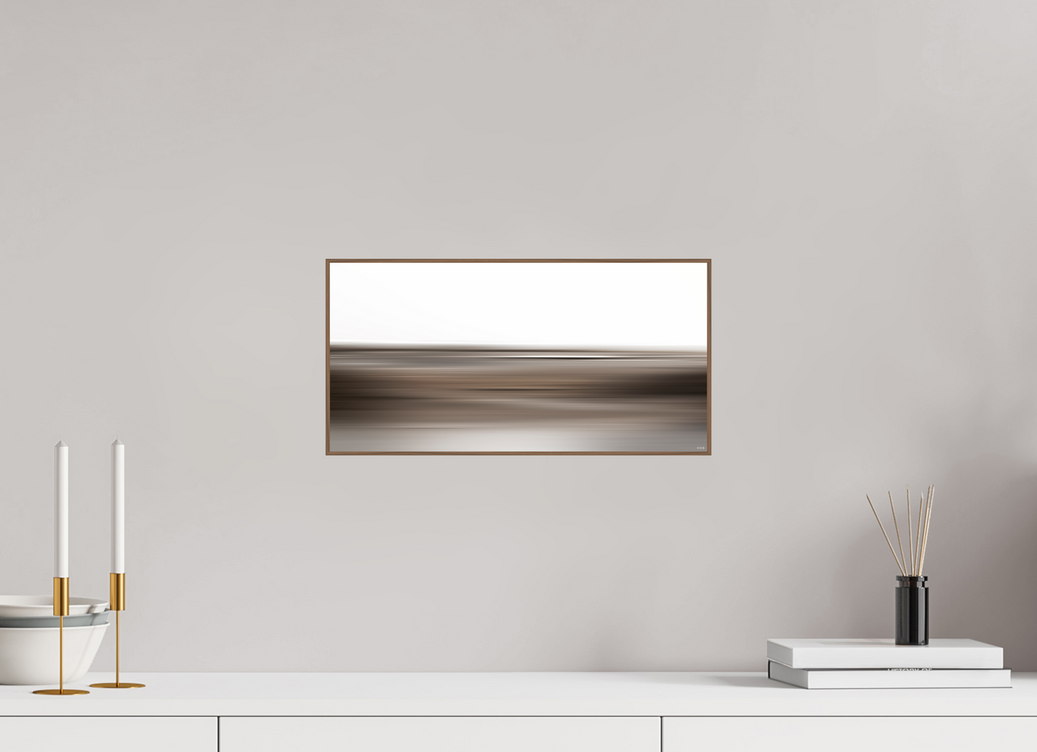 40 x 20 cm, Foto in ArtBox aus Massivholz Nussbaum RED³ PH Adisa V