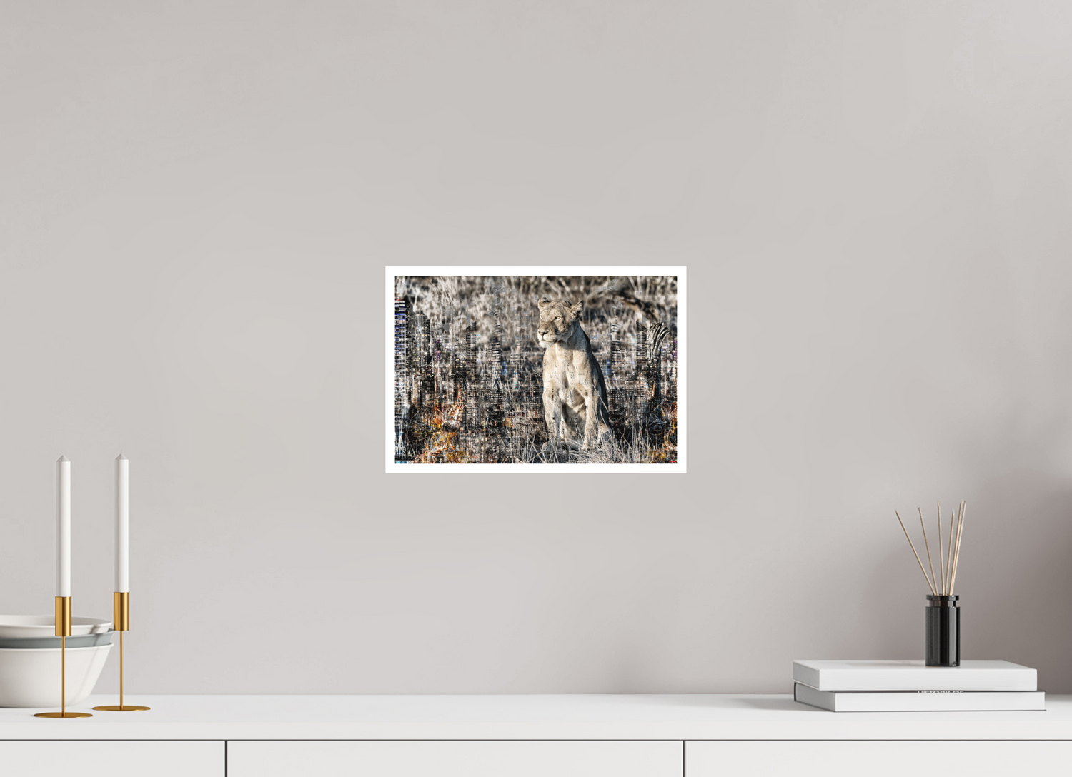 30 x 20 cm, Fine Art Print Hahnemühle William Turner RED³ WC Adwoa I