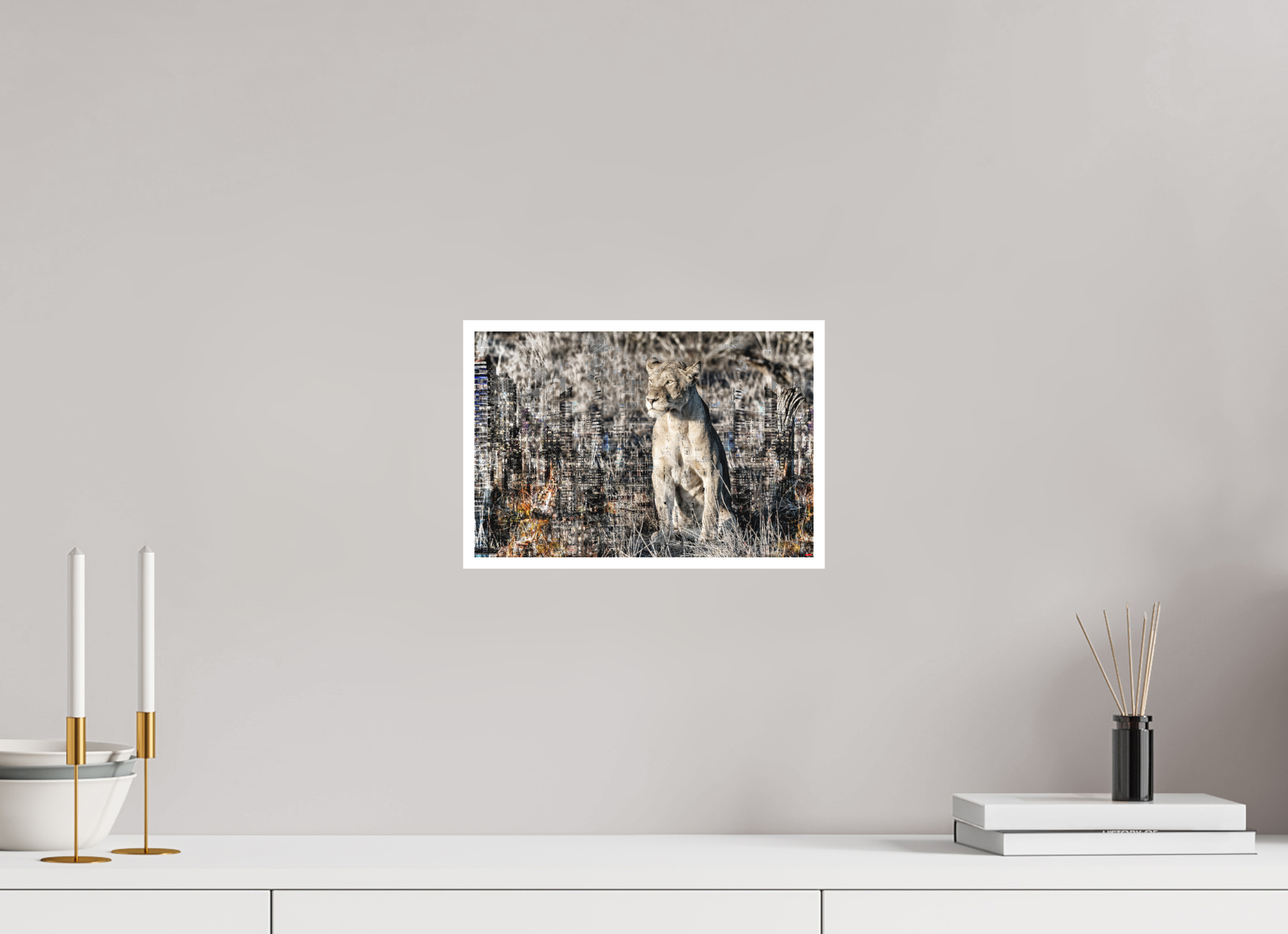 30 x 20 cm, Fine Art Print Hahnemühle William Turner RED³ WC Adwoa I