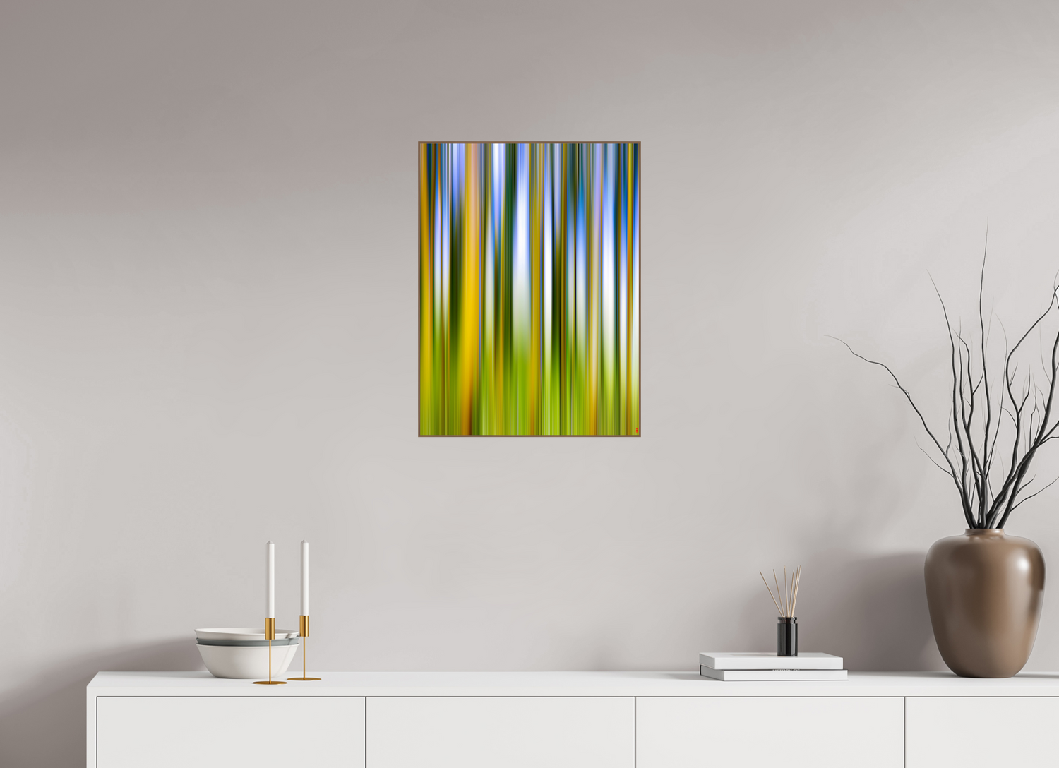 45 x 60 cm, Foto in ArtBox aus Massivholz Nussbaum RED³ PH Ayashe III