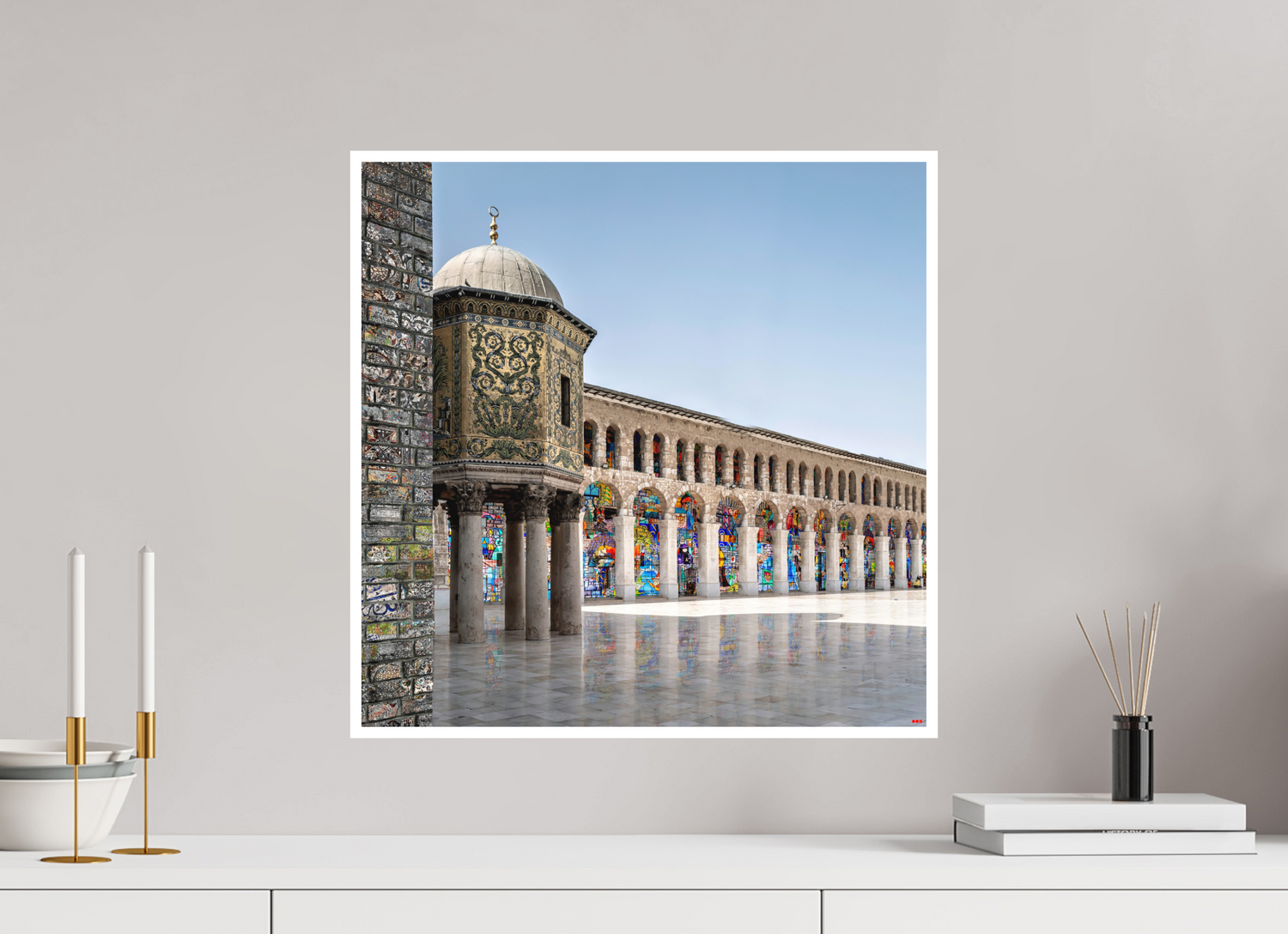 50 x 50 cm, Fine Art Print Hahnemühle William Turner RED³ SCSI Mazin II