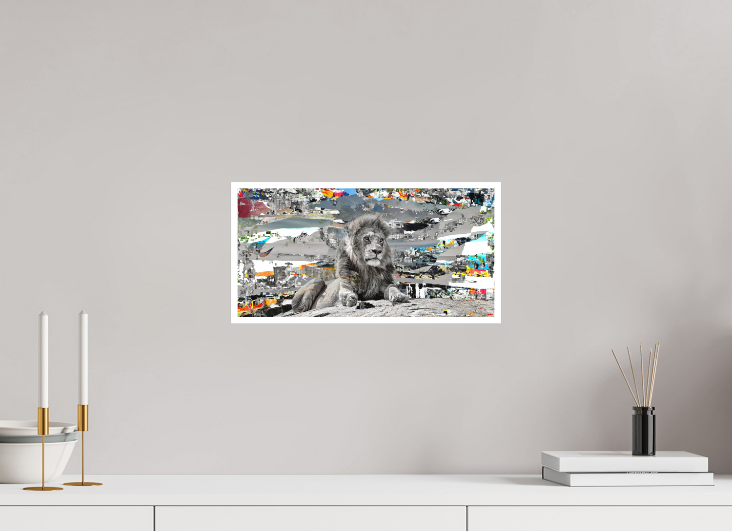 40 x 20 cm, Fine Art Print Hahnemühle William Turner RED³ WC Jabari V