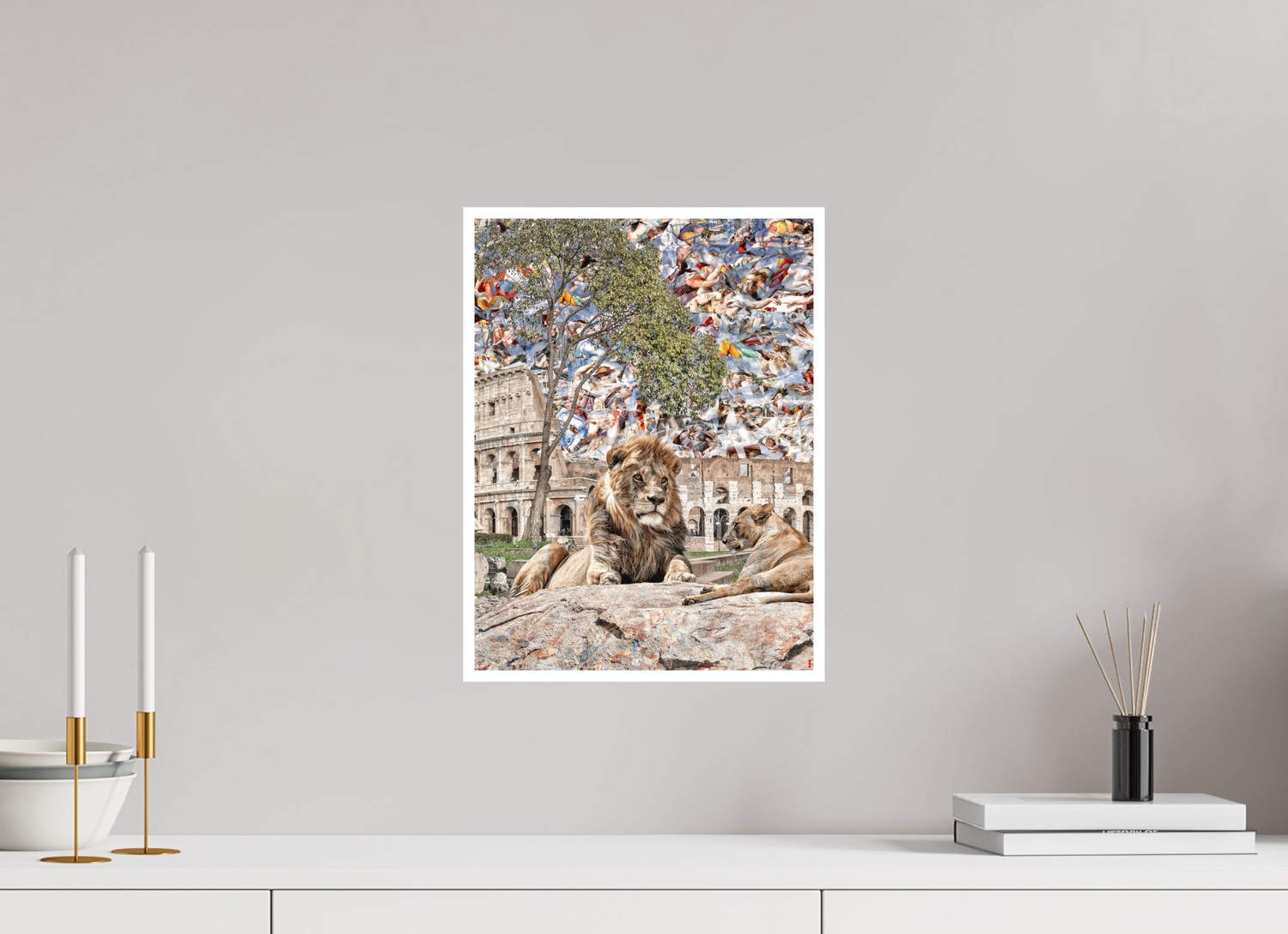 30 x 40 cm, Fine Art Print Hahnemühle William Turner RED³ WC Adjesa III