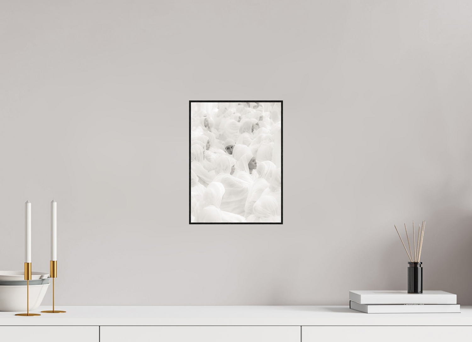 21 x 28 cm, Foto in ArtBox aus Massivholz Eiche schwarz RED³ PH Malia III