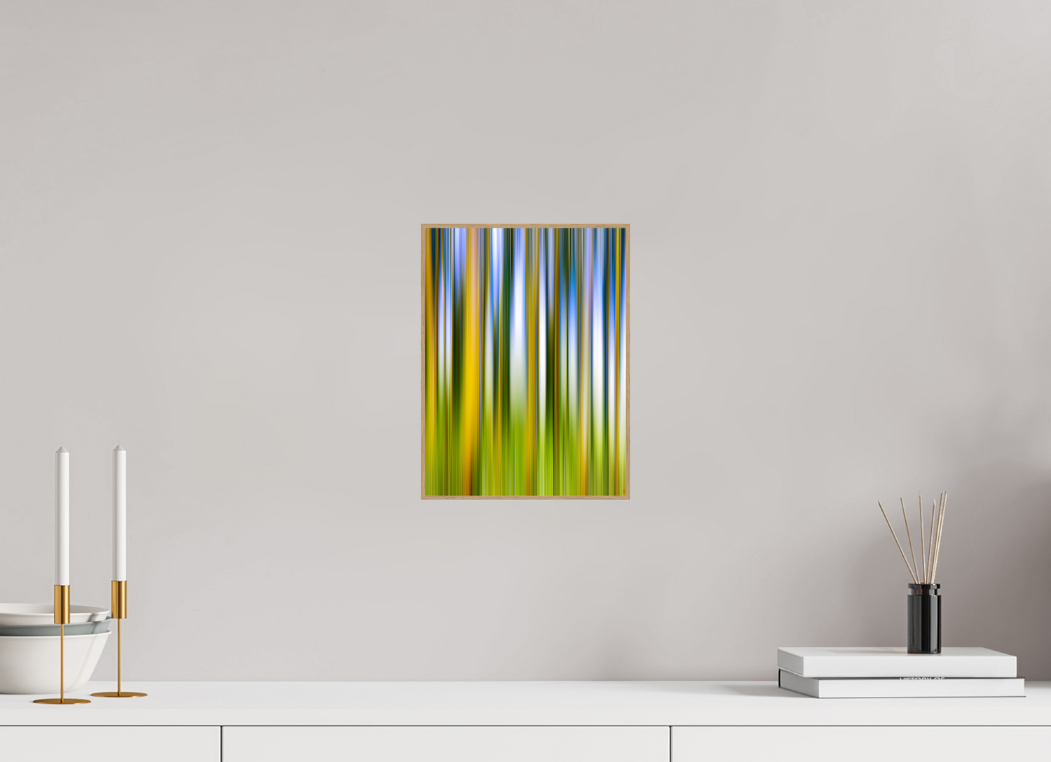 21 x 28 cm, Foto in ArtBox aus Massivholz Eiche natur RED³ PH Ayashe III