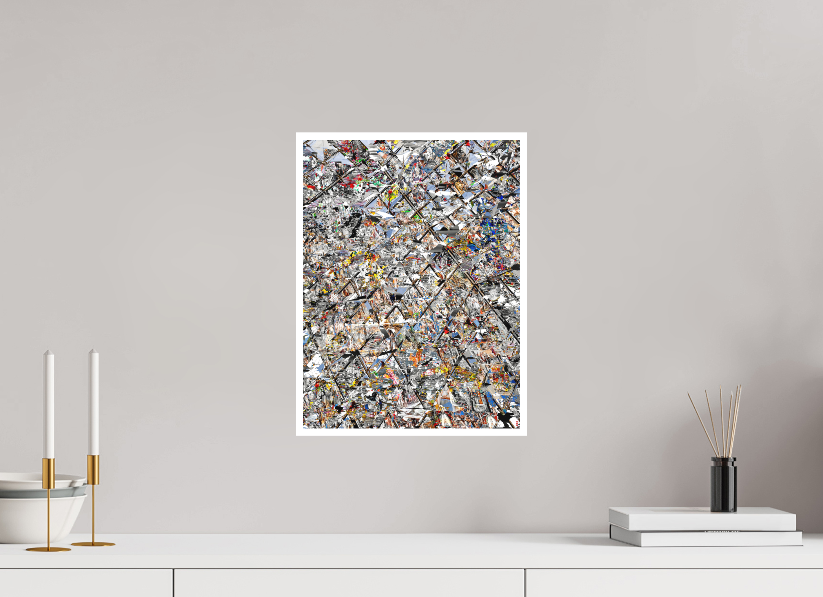 30 x 40 cm, Fine Art Print Hahnemühle William Turner RED³ HP Lacrimosa III