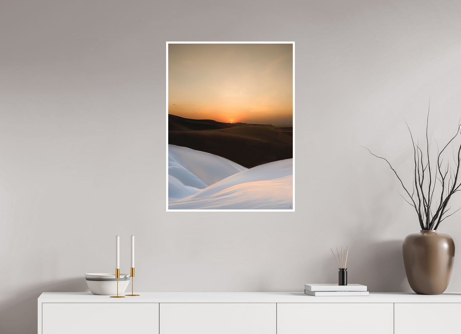 60 x 80 cm, Fine Art Print Hahnemühle William Turner RED³ PH Amirah III