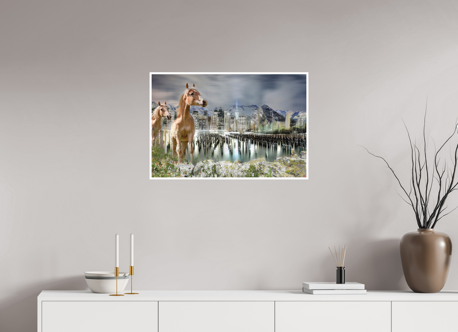 75 x 50 cm, Fine Art Print Hahnemühle William Turner RED³ HP Amazia I