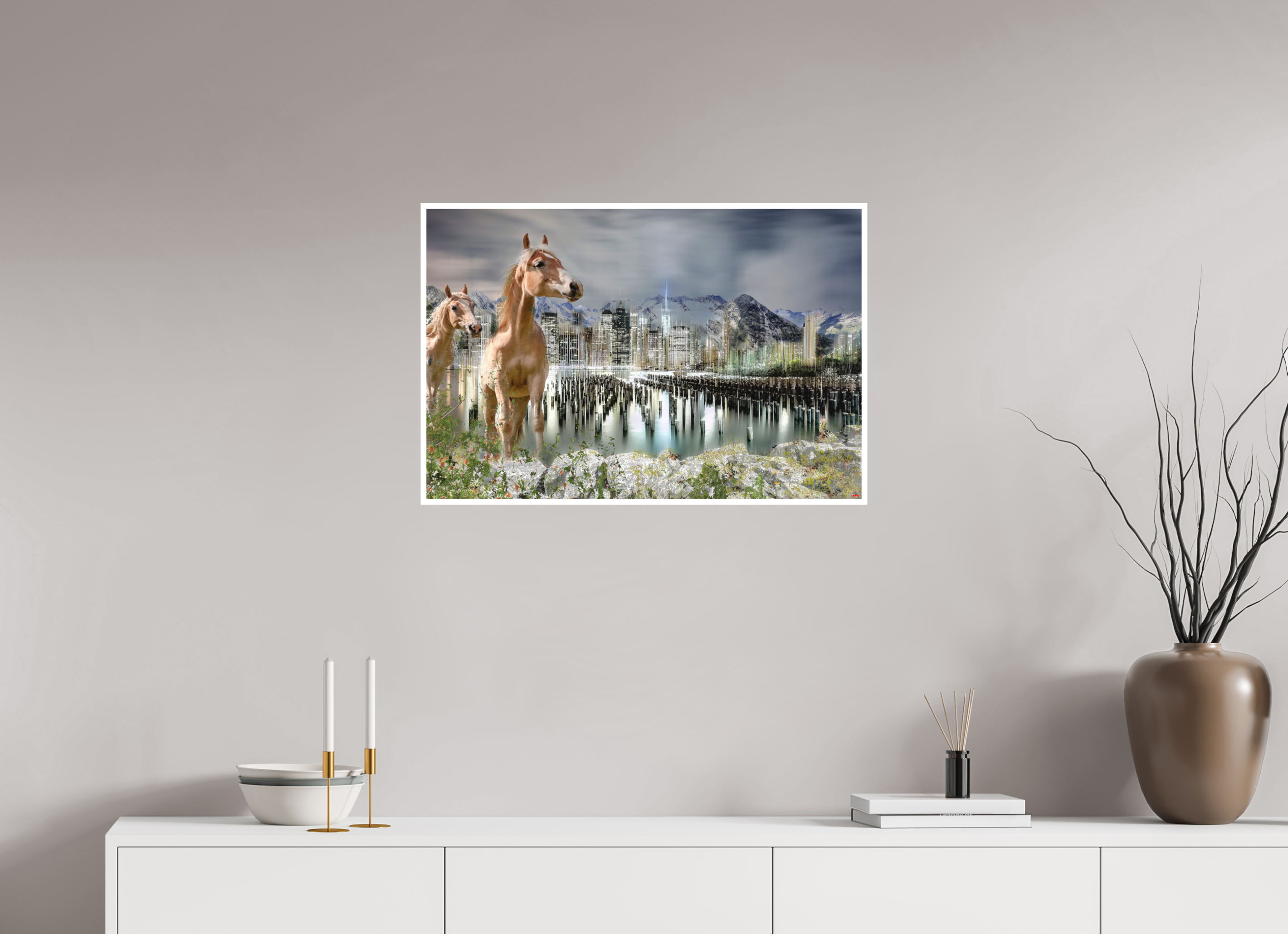 75 x 50 cm, Fine Art Print Hahnemühle William Turner RED³ HP Amazia I