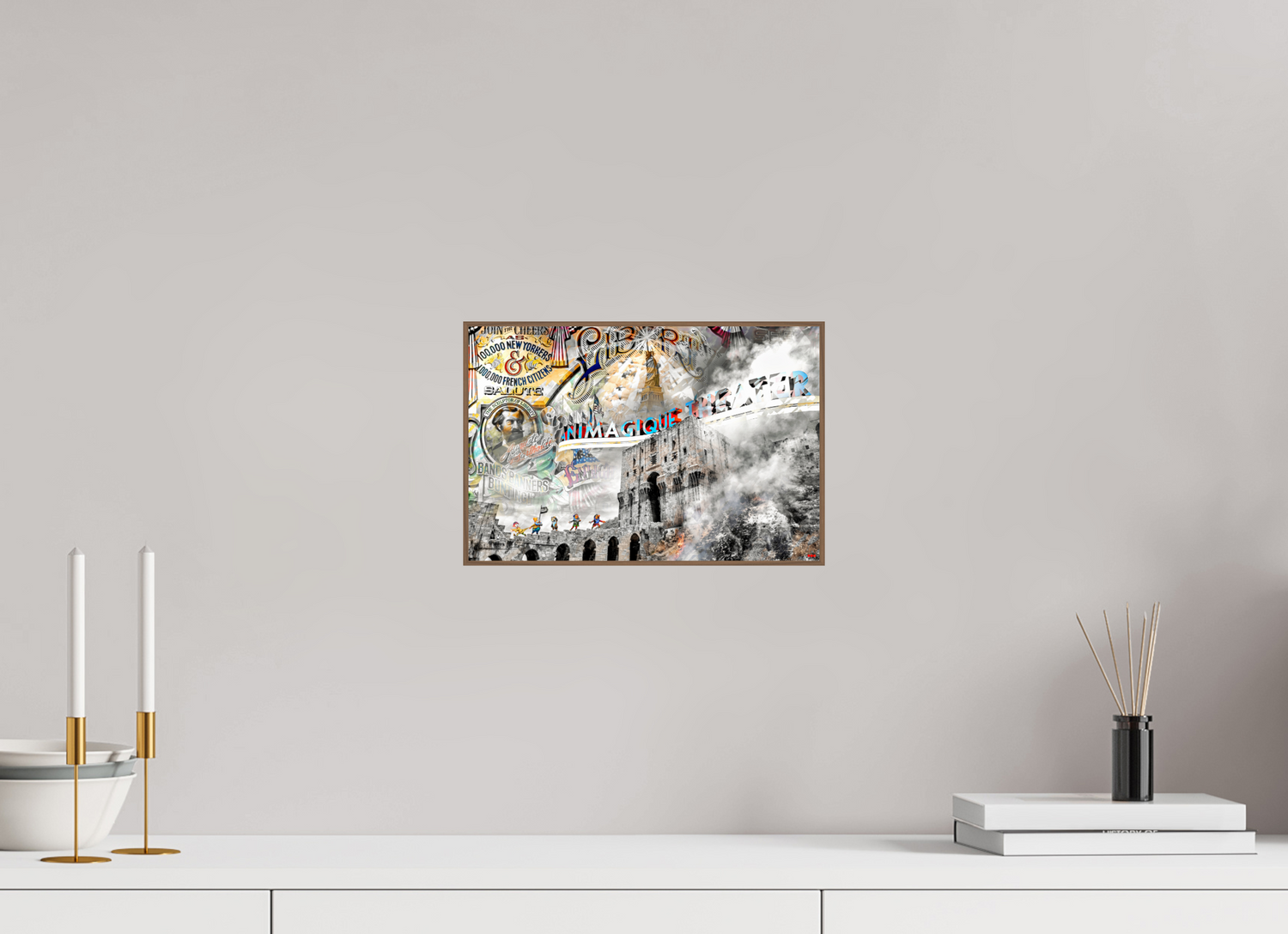 30 x 20 cm, Foto in ArtBox aus Massivholz Nussbaum RED³ SCSI Mumtaz I