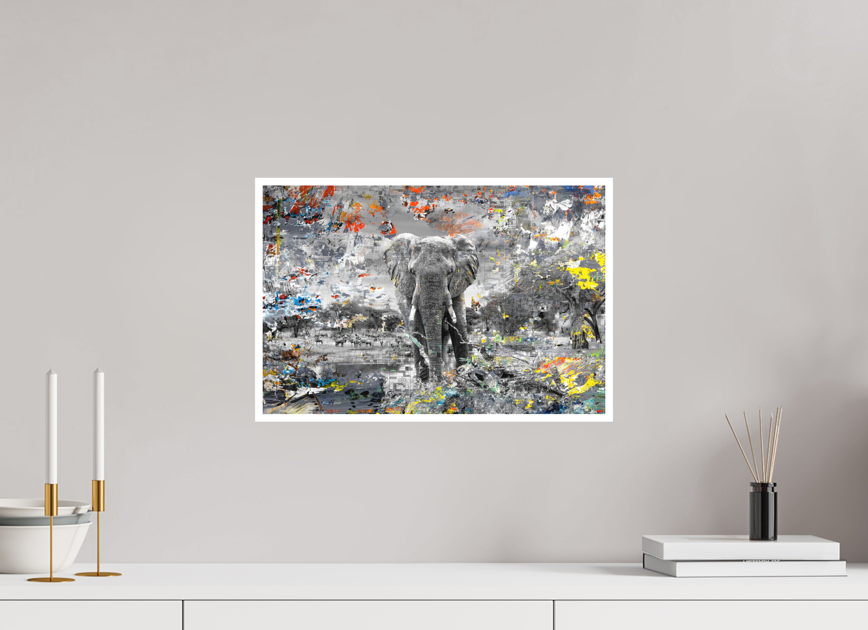 45 x 30 cm, Fine Art Print Hahnemühle William Turner RED³ WC Kajika I