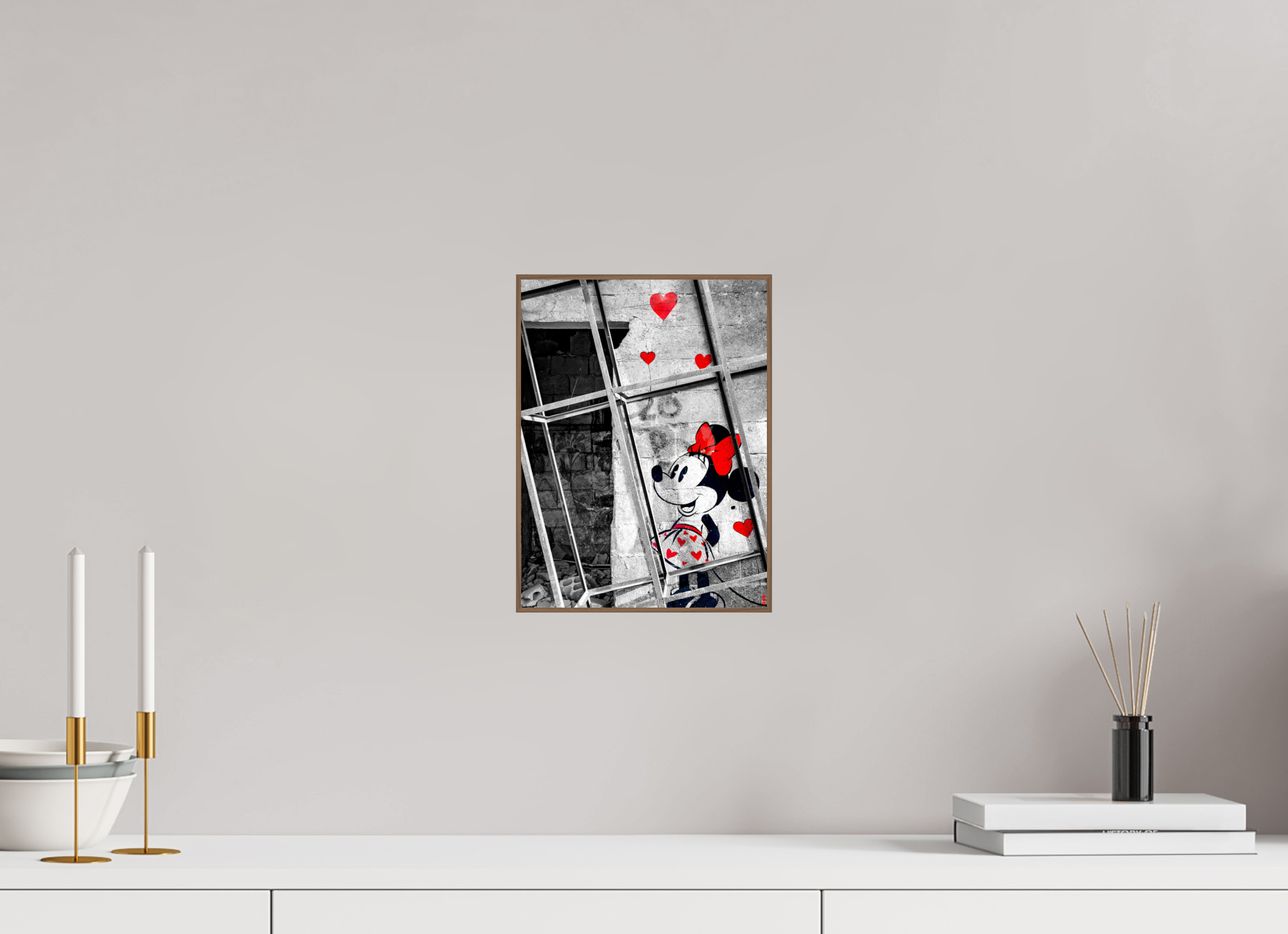 21 x 28 cm, Foto in ArtBox aus Massivholz Nussbaum RED³ SCSI Madiar III