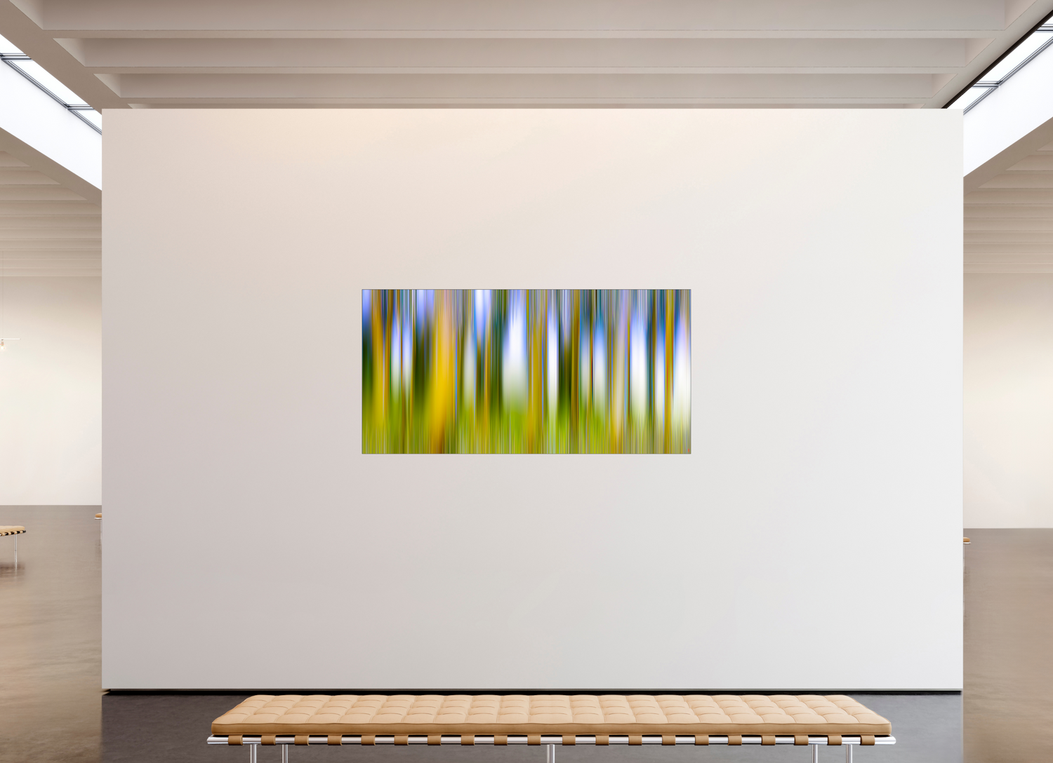 200 x 100 cm, Slimline Einfassung schwarz unter 2mm Acrylglas FA PH Ayashe V