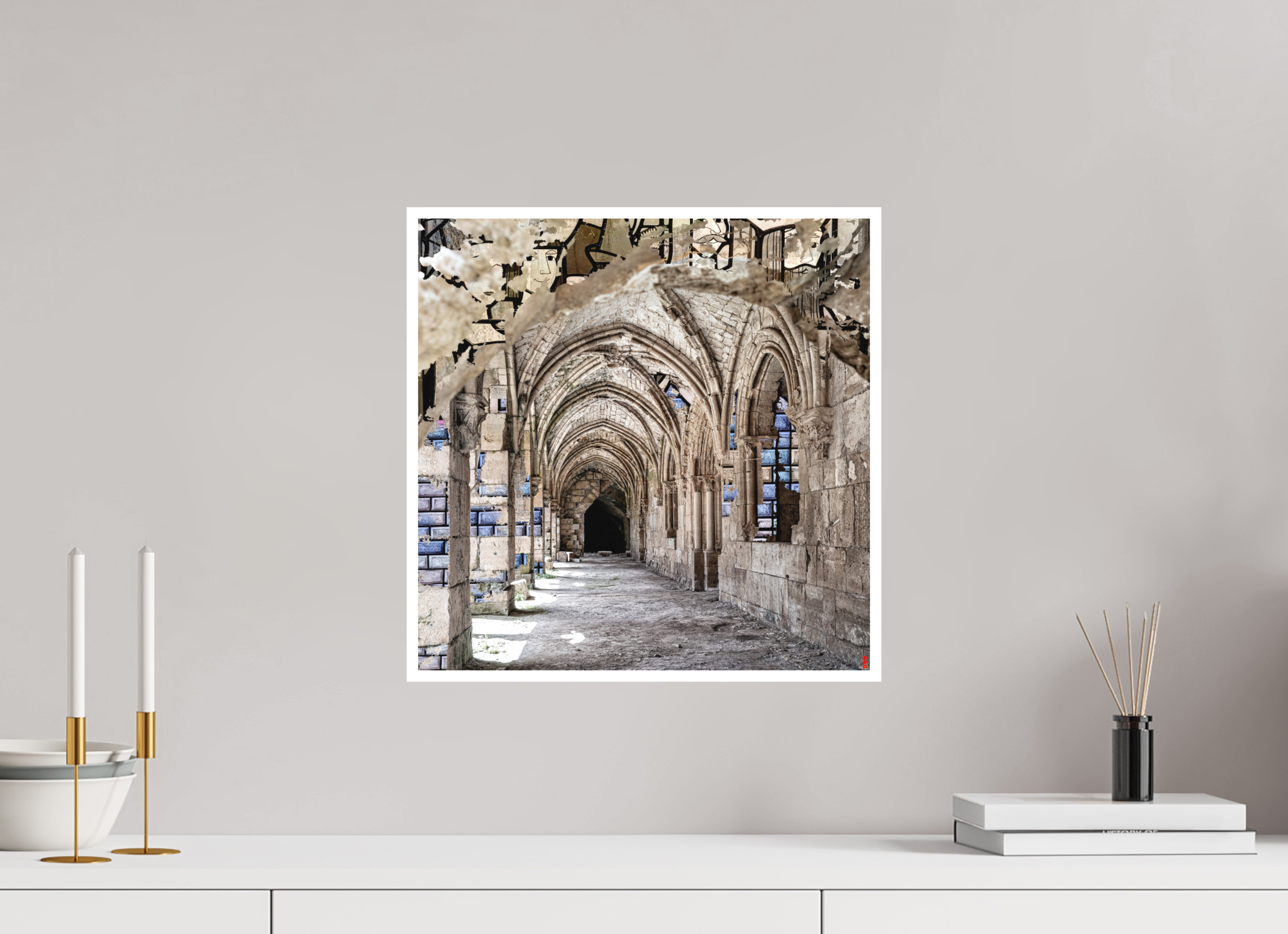 40 x 40 cm, Fine Art Print Hahnemühle William Turner RED³ SCSI Mehdiya II