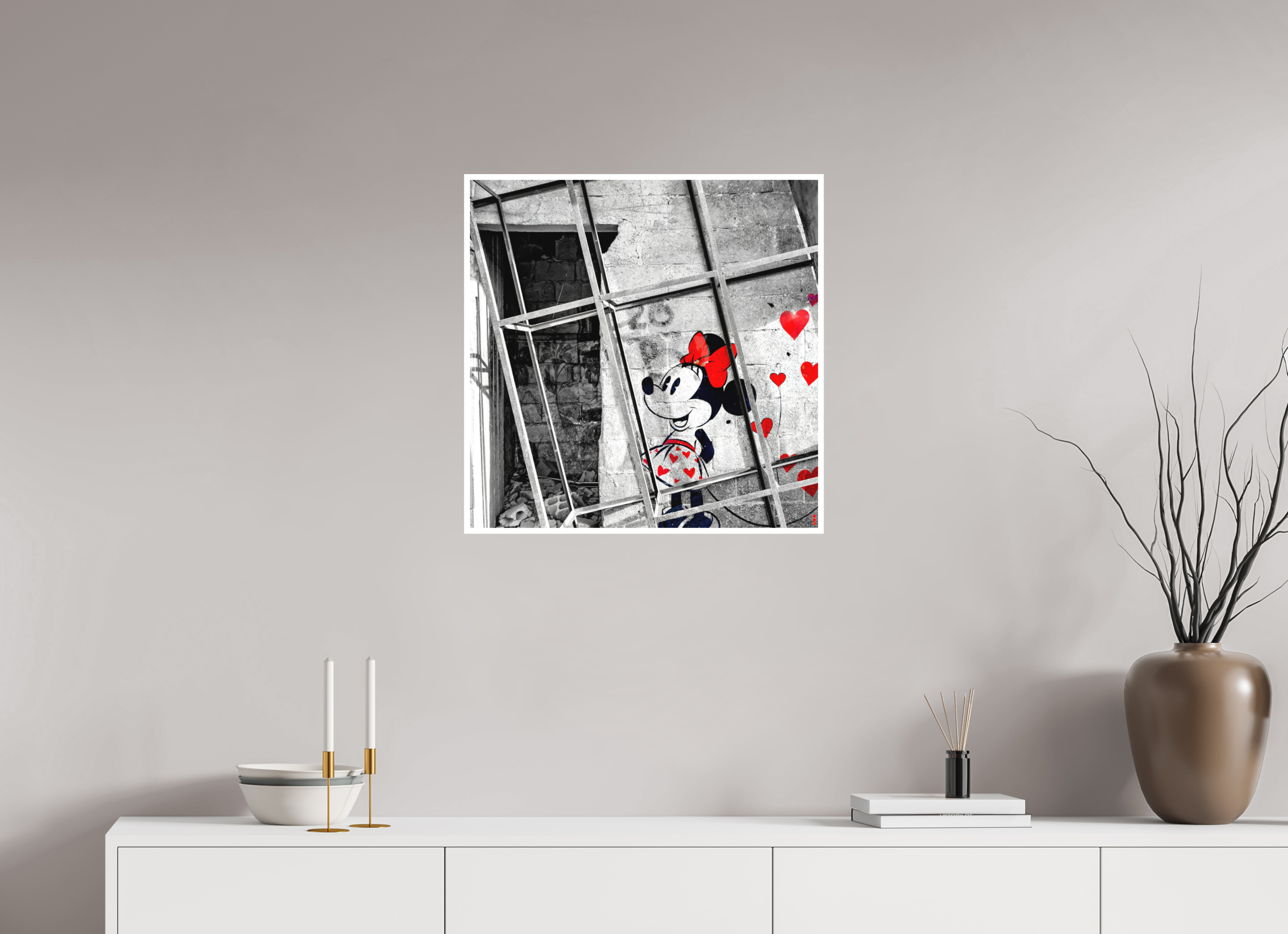 60 x 60 cm, Fine Art Print Hahnemühle William Turner RED³ SCSI Madiar II