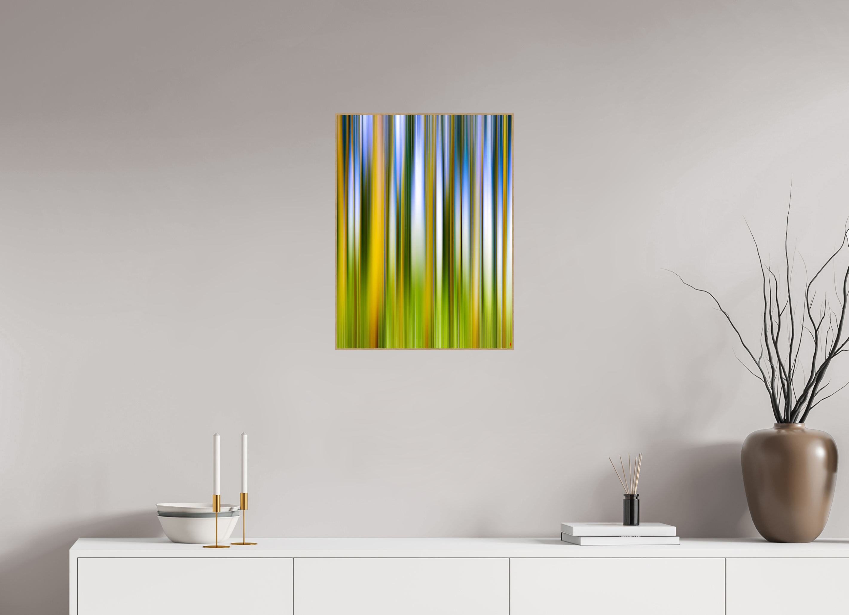 45 x 60 cm, Foto in ArtBox aus Massivholz Eiche natur RED³ PH Ayashe III