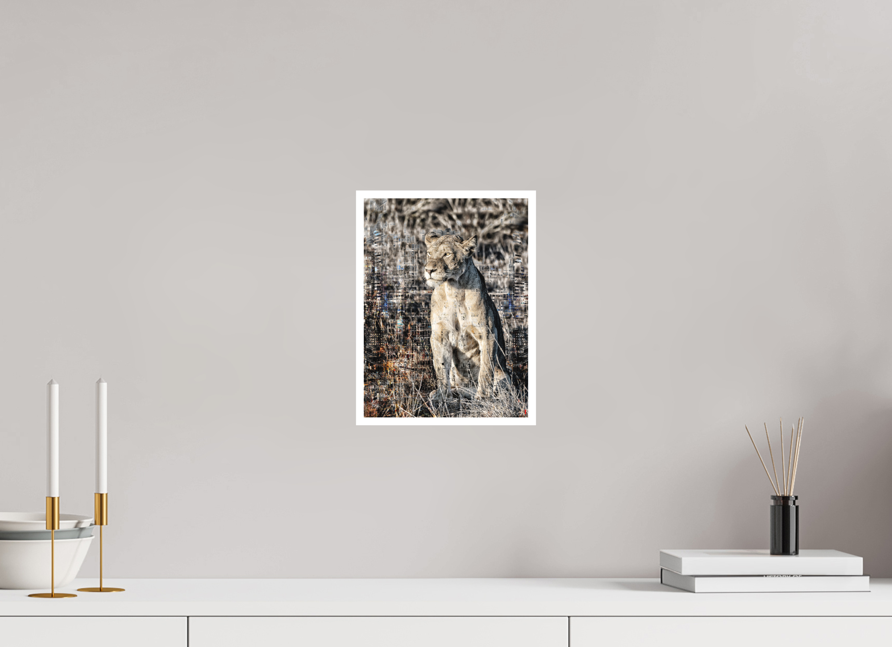 21 x 28 cm, Fine Art Print Hahnemühle William Turner RED³ WC Adwoa III