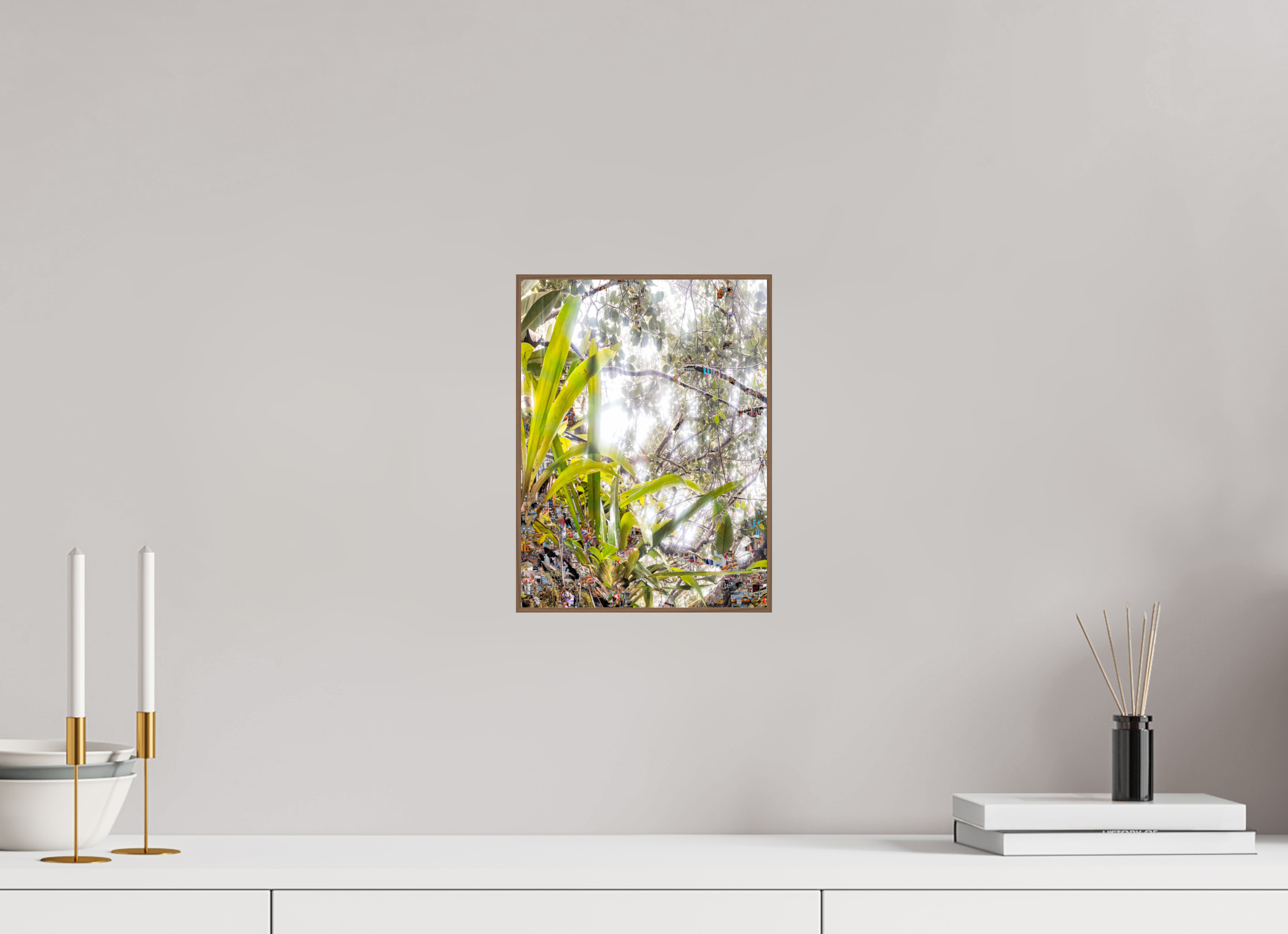 21 x 28 cm, Foto in ArtBox aus Massivholz Nussbaum RED³ HP Amara III