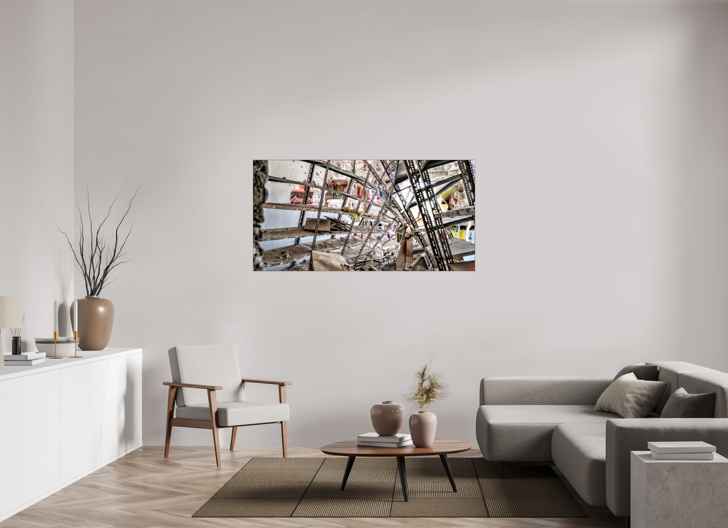 160 x 80 cm, Slimline Einfassung schwarz unter 2mm Acrylglas FA SCSI Mahira V