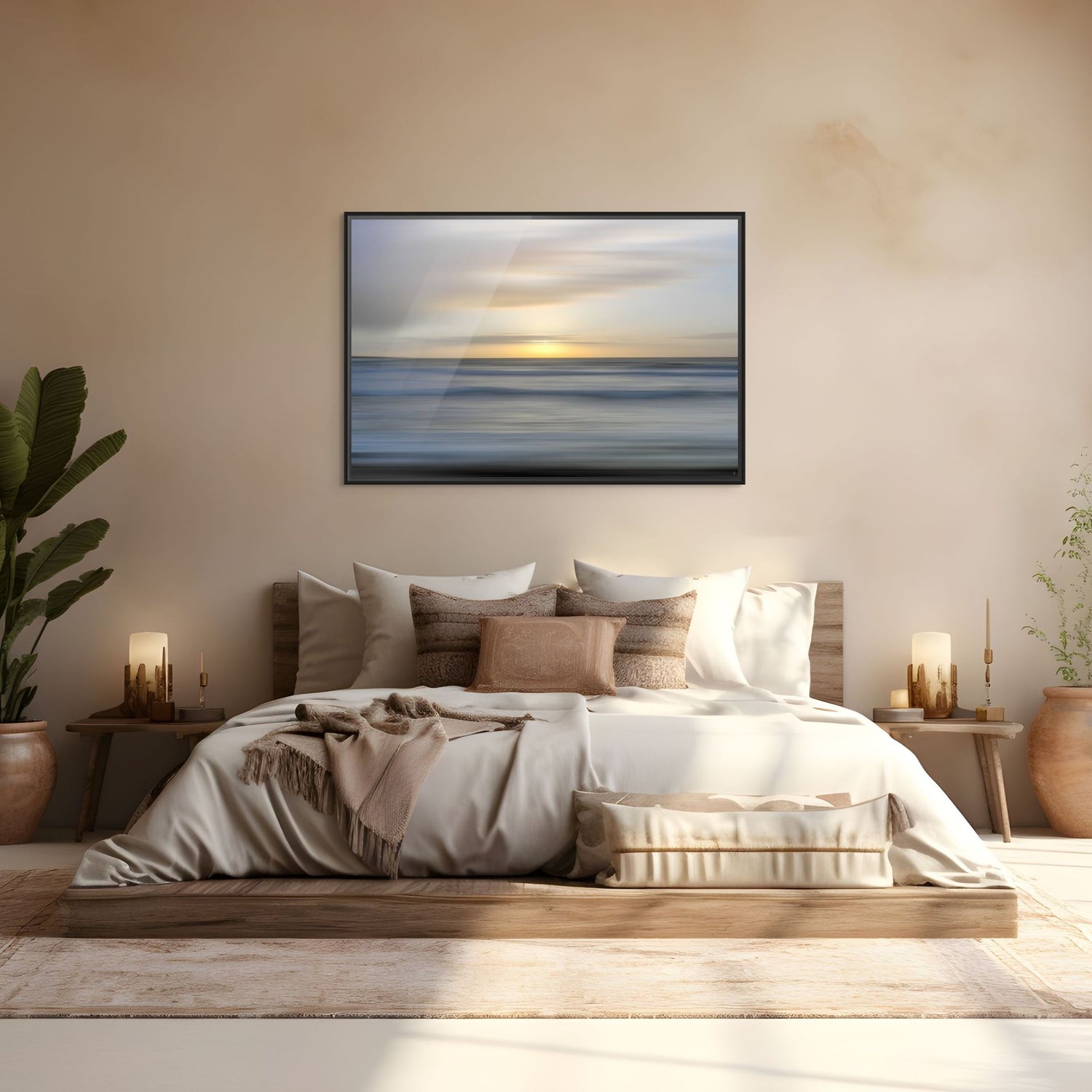 Fine Art Schlafzimmer – beruhigende Kunstwerke in harmonischen Farben von Alexander Maria Lohmann