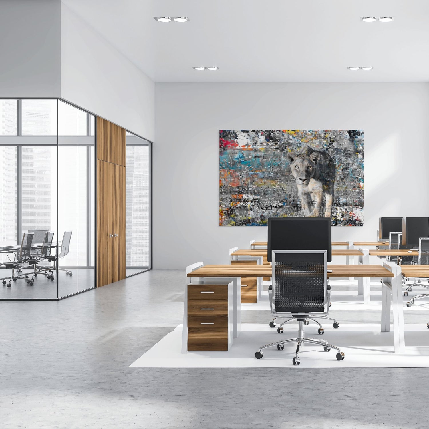 Fine Art Büro &amp; Firma – moderne Kunst für inspirierende Arbeitsräume von Alexander Maria Lohmann