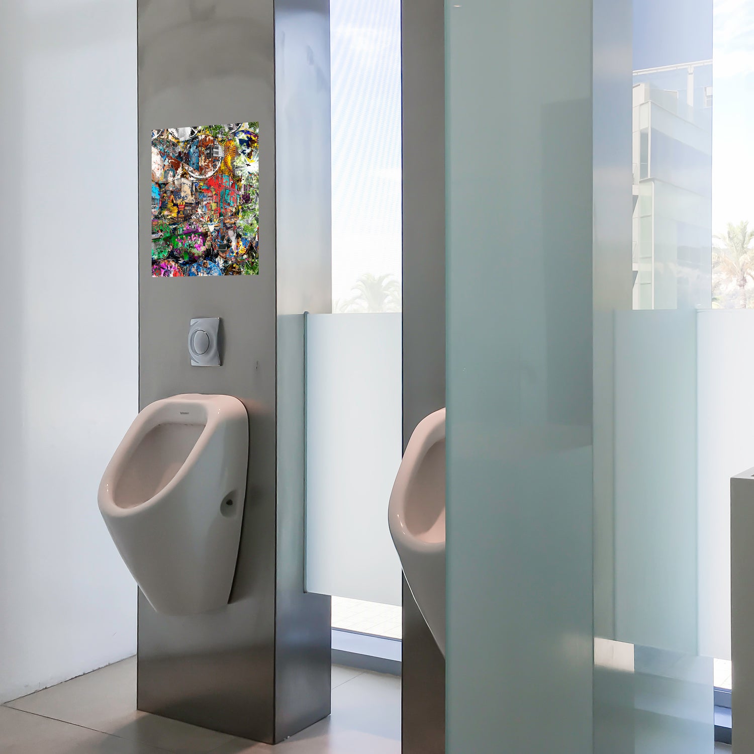 Farbintensive Collage – zeitgenössische Kunst von Alexander Maria Lohmann, WILDCIRCUS Edition